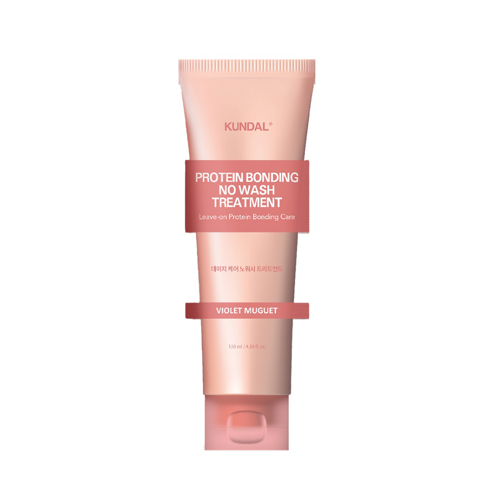 Kundal Protein Bonding No Wash Leave In Hair Treatment For Damaged Hair Violet Muguet 130 ml