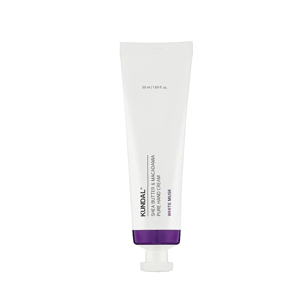 Kundal Shea Butter &amp; Macadamia Pure Hand Cream White Musk 50 ml