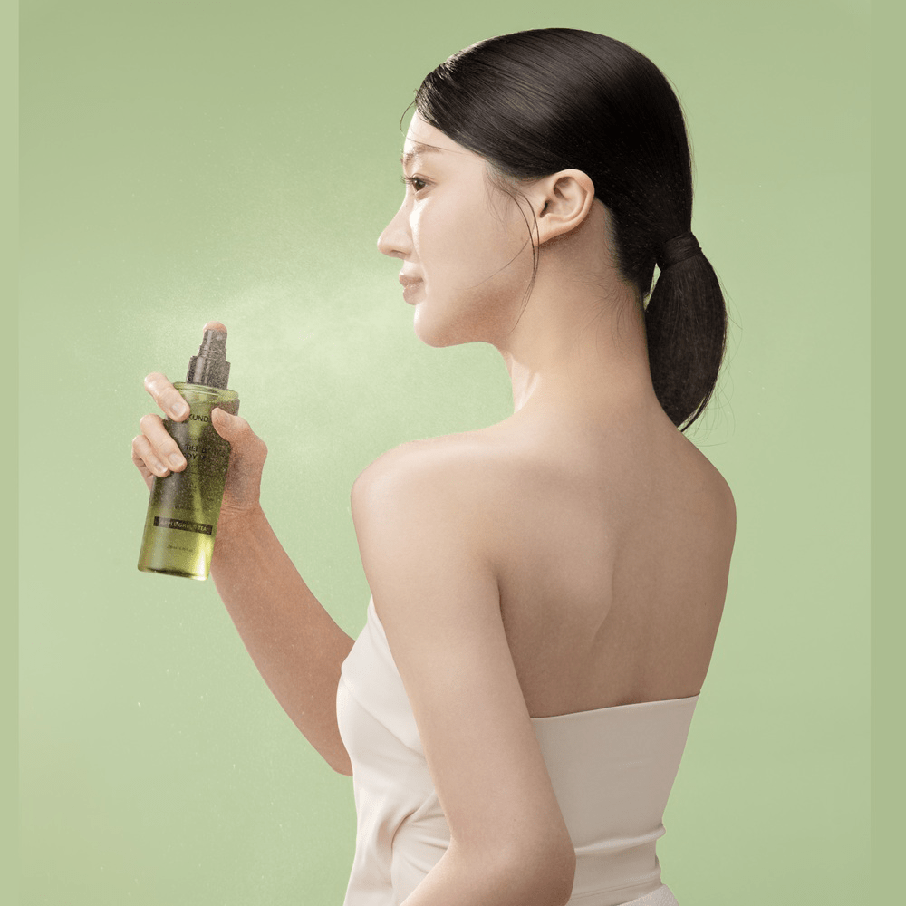 Kundal Tea Tree Biotics Body Mist For Moisturizing &amp; Calming Care Apple Green Tea 200 ml - Beauty Tribe