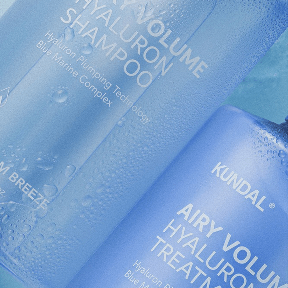 Kundal Volumizing Hyaluronic Shampoo Blossom Breeze 500 ml - Beauty Tribe