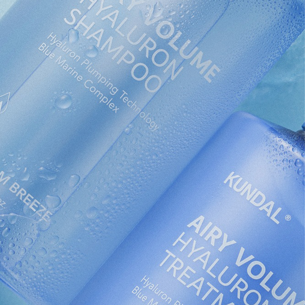 Kundal Volumizing Hyaluronic Shampoo Blossom Breeze 500 ml