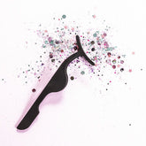 Lash Perfect Magnetic Matt Black Lash Tweezers - Beauty Tribe