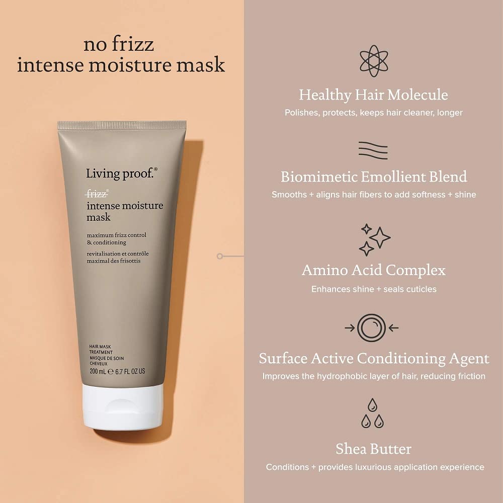 Living Proof No Frizz Intense Moisture Mask - Beauty Tribe