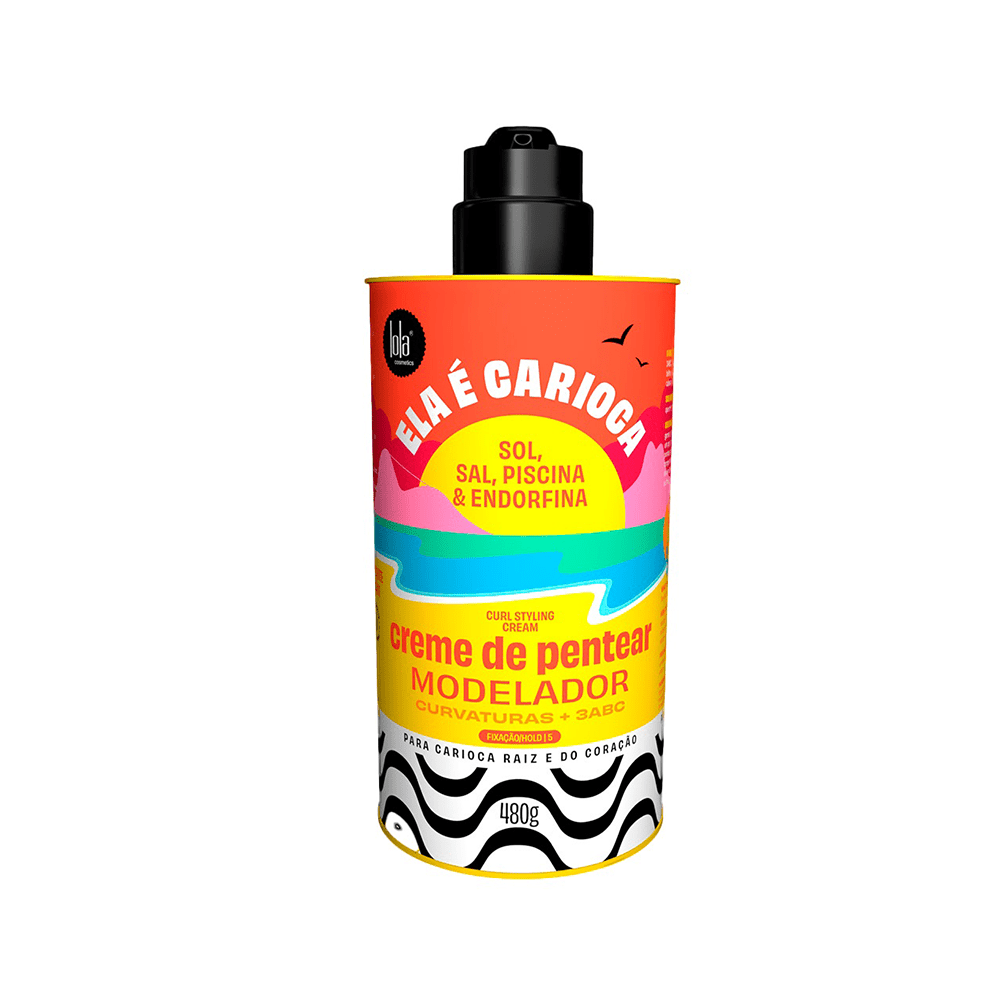 Lola from Rio Ela E Carioca Detangling &amp; Styling Cream For 3ABC Curls 480g - Beauty Tribe