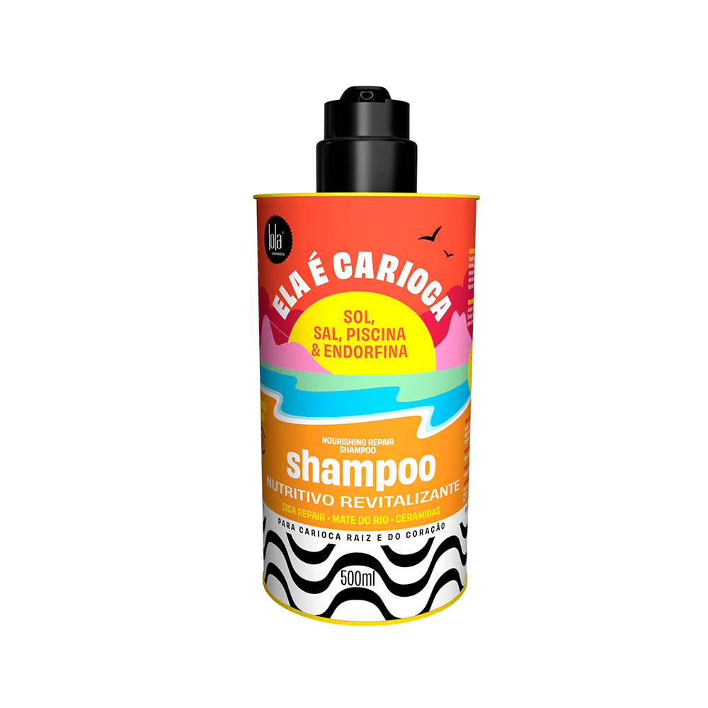 Lola from Rio Ela E Carioca Nourishing Repair Shampoo For All Hair Types 500ml - Beauty Tribe