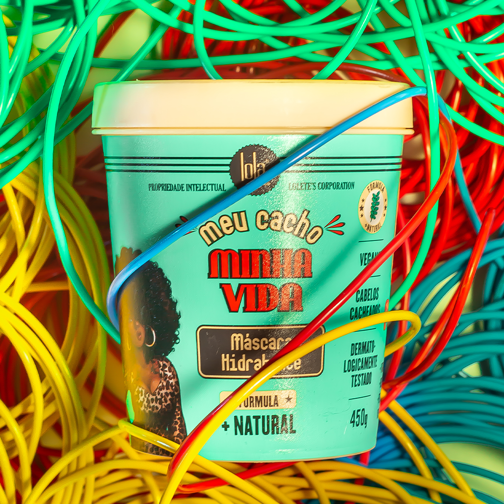 Lola from Rio Meu Cacho Minha Vida Hair Moisturising Mask For Curly Hair 450g - Beauty Tribe