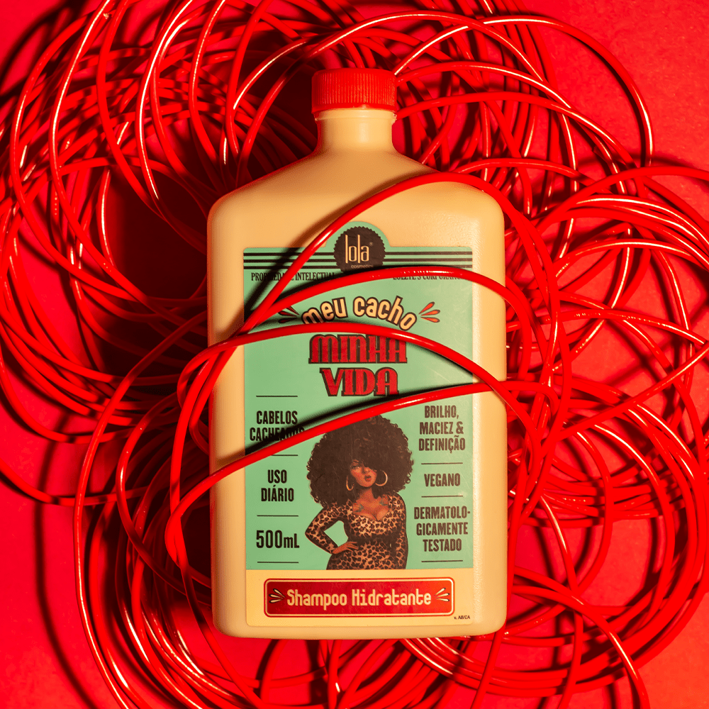 Lola from Rio Meu Cacho Minha Vida Hair Moisturising Shampoo For Curly Hair 500ml - Beauty Tribe