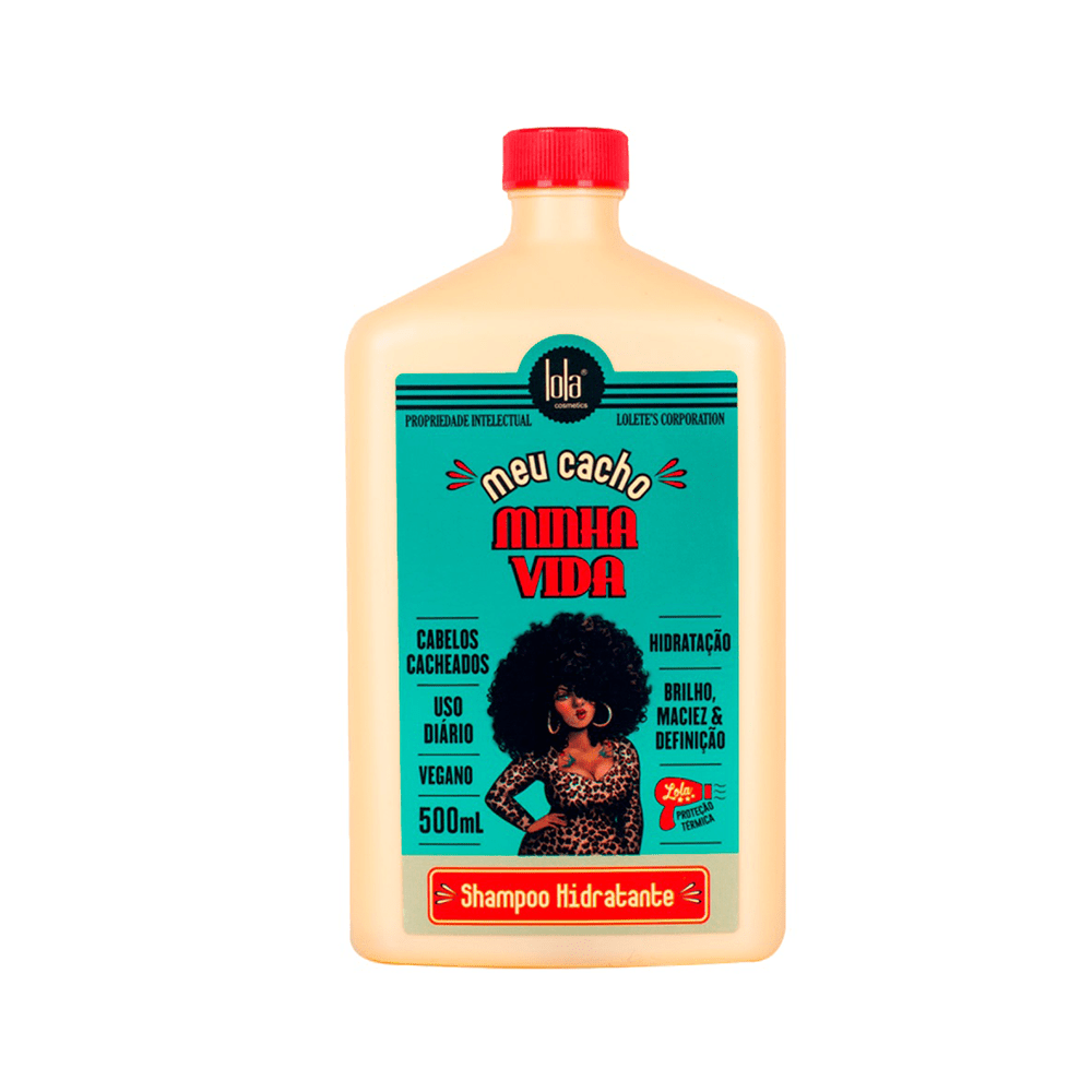 Lola from Rio Meu Cacho Minha Vida Hair Moisturising Shampoo For Curly Hair 500ml - Beauty Tribe
