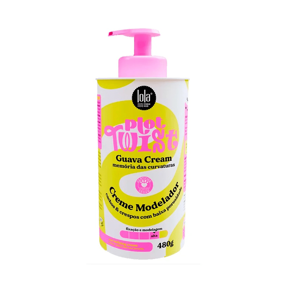 Lola from Rio Plot Twist Guava Curl Styling Cream 480g - Beauty Tribe