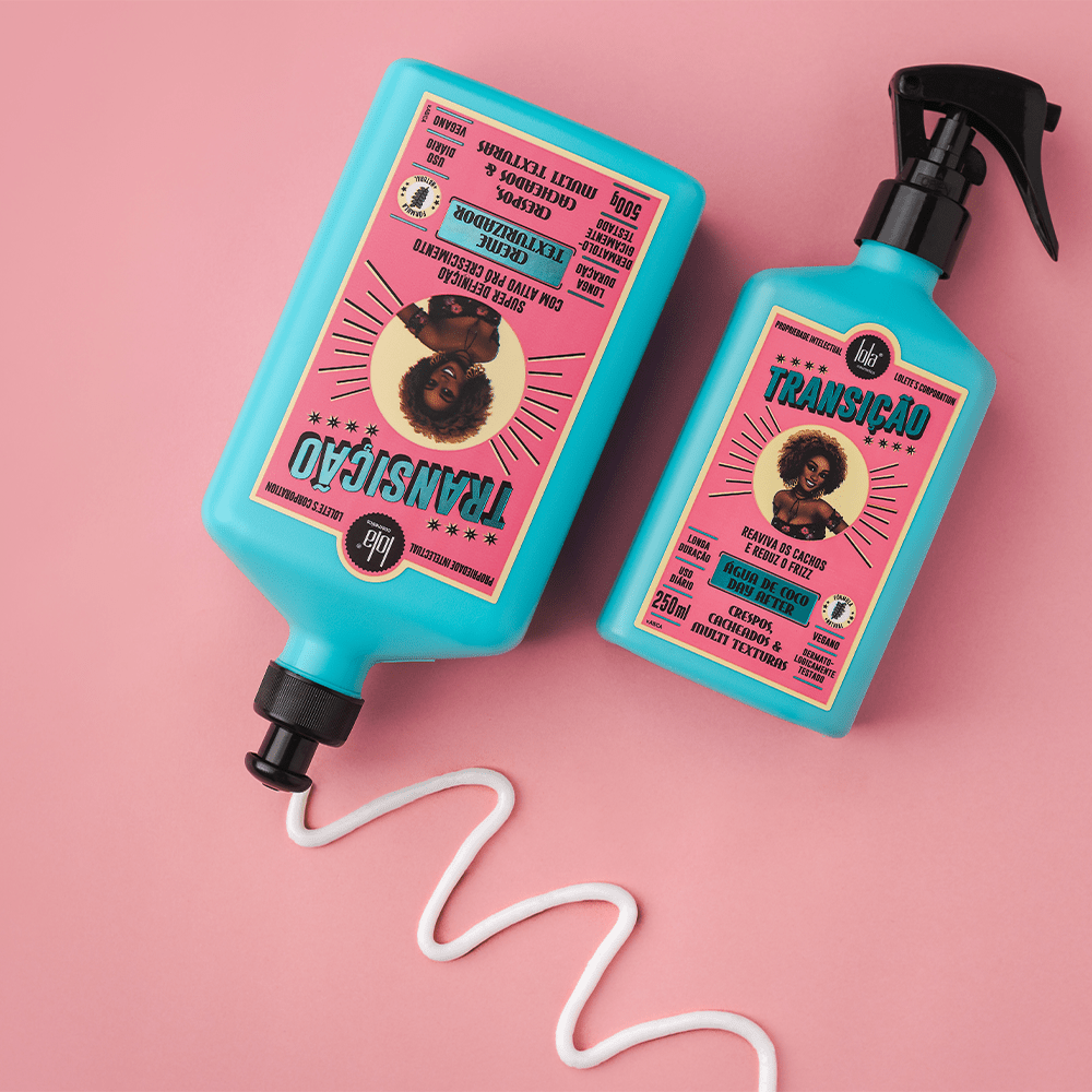 Lola from Rio Transicao Texturising Cream Natural Texture Regainer For Coily &amp; Curly Hair 500g - Beauty Tribe