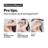 L’Oreal Professionnel Absolut Repair Shampoo for Damaged Hair 500 ml - Beauty Tribe
