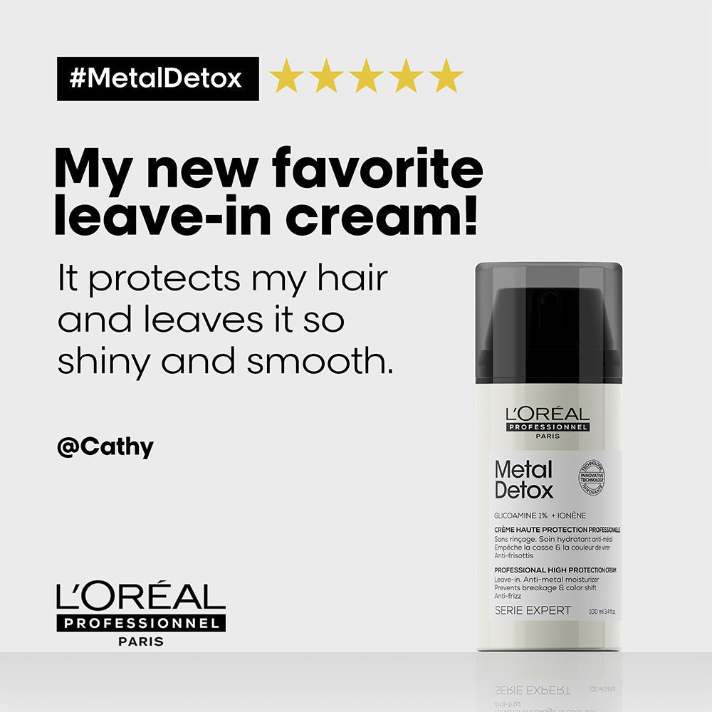 L’Oreal Professionnel Metal Detox Leave in Cream 100ml - Beauty Tribe