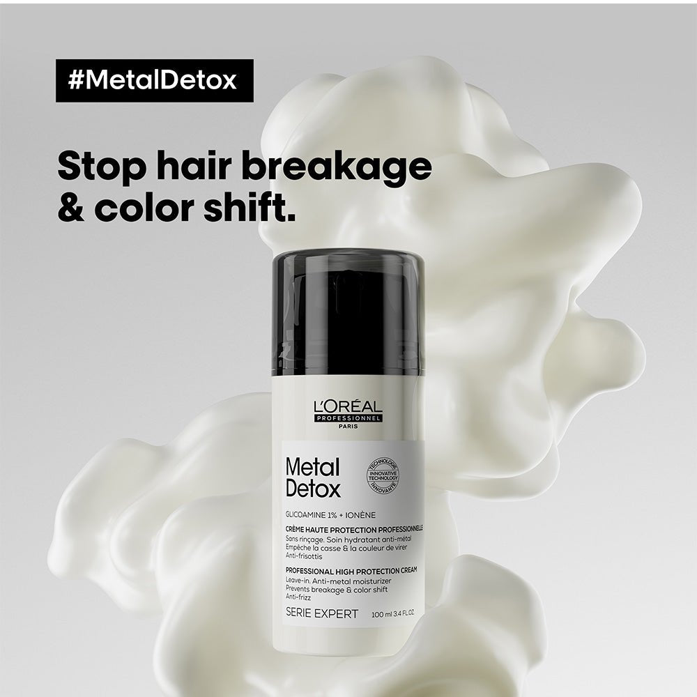 L’Oreal Professionnel Metal Detox Leave in Cream 100ml - Beauty Tribe