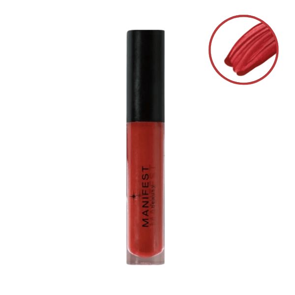 Manifest Beauty Big Pout Energy Lip Plumping Oil - Scarlett Flame - Beauty Tribe