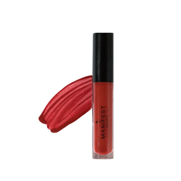 Manifest Beauty Big Pout Energy Lip Plumping Oil - Scarlett Flame