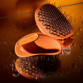 Manta Hair Brush Kinks, Coils & Curls Orange / Gold - Beauty Tribe