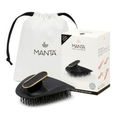 Manta Hair Brush Original Black / Gold - Beauty Tribe