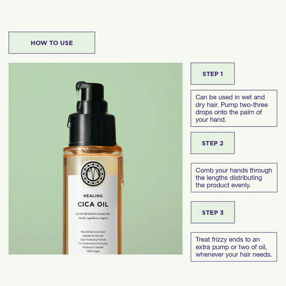 Maria Nila Head and Heal Cica Oil 100ml - Beauty Tribe