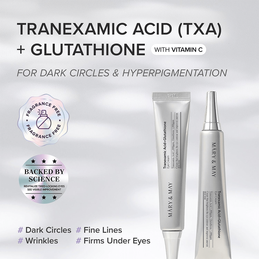 mary & may tranexamic acid glutathione + Eye Cream 30g 000ppm of tranexamic acid PDF) The effect of Mother's Day Gifts Options:3 cc w/Small Needle for Low Viscosity Materials