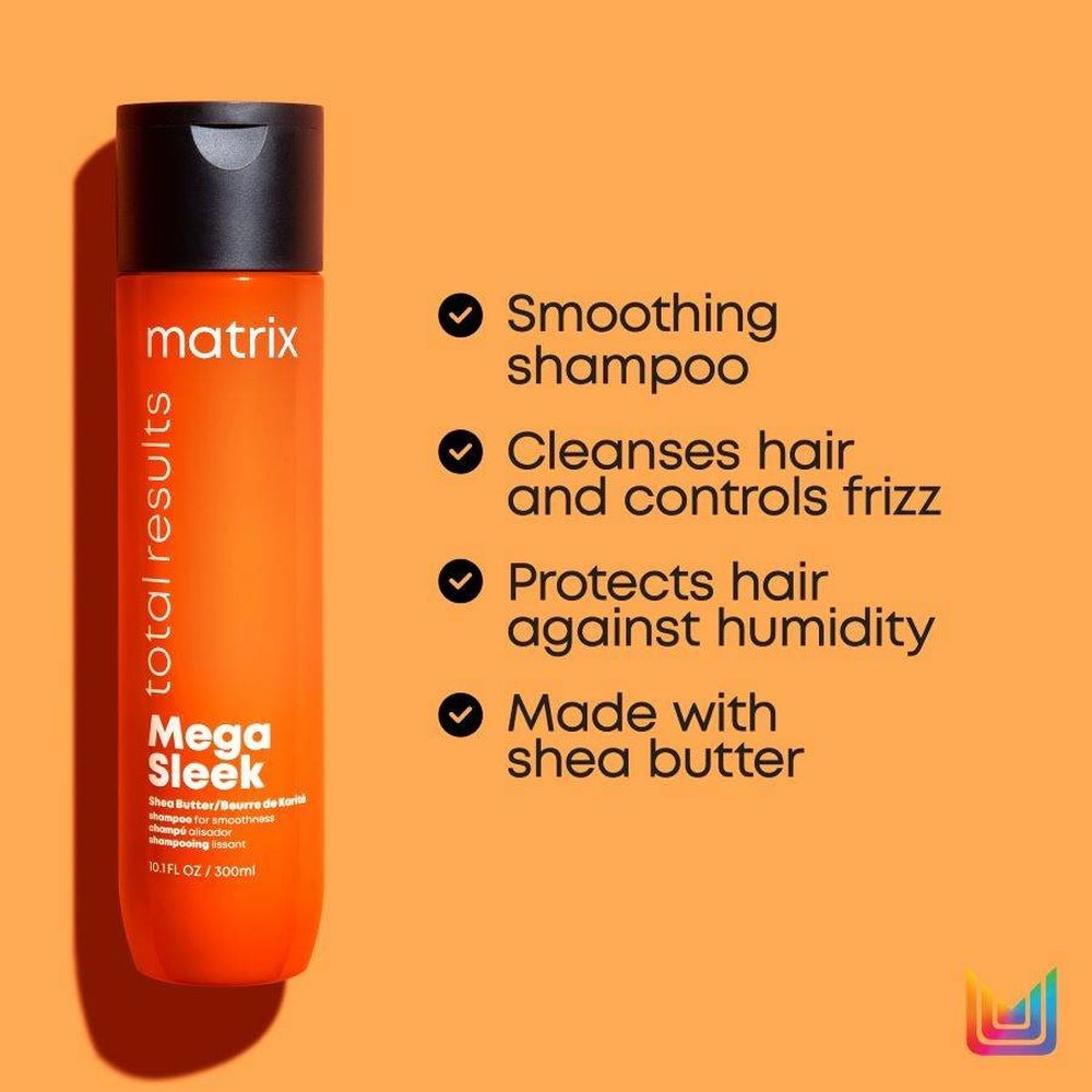 Matrix Total Results Mega Sleek Shampoo 300Ml - Beauty Tribe