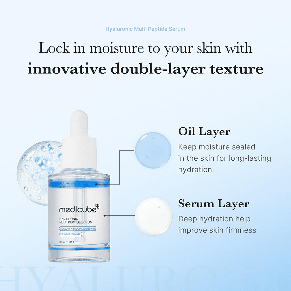 Medicube Hyaluronic Multi Peptide Serum 30ml - Beauty Tribe