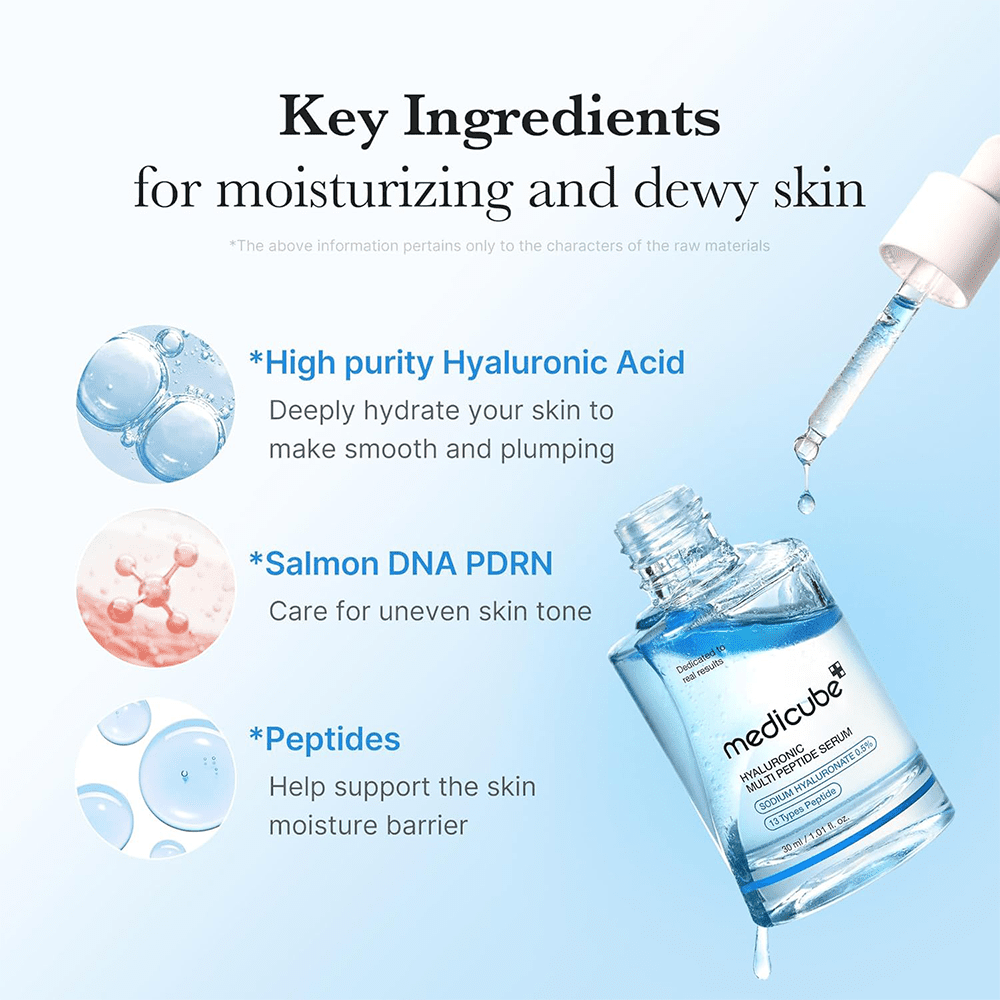 Medicube Hyaluronic Multi Peptide Serum 30ml - Beauty Tribe
