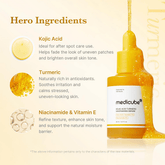 Medicube Kojic Acid Turmeric Niacinamide Serum 30ml - Beauty Tribe