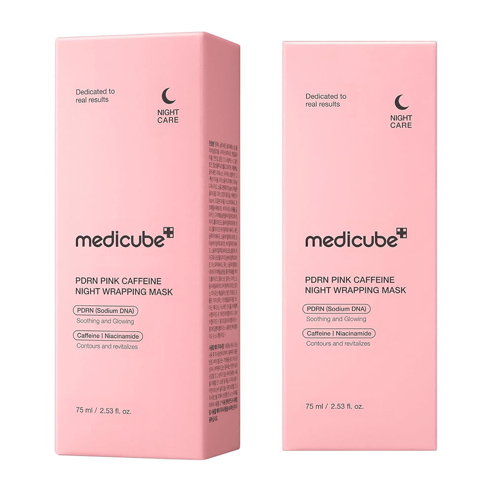 Medicube PDRN Pink Caffeine Night Wrapping Mask 75ml - Beauty Tribe