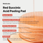 Medicube Red Succinic Peeling Pad 155g - Beauty Tribe