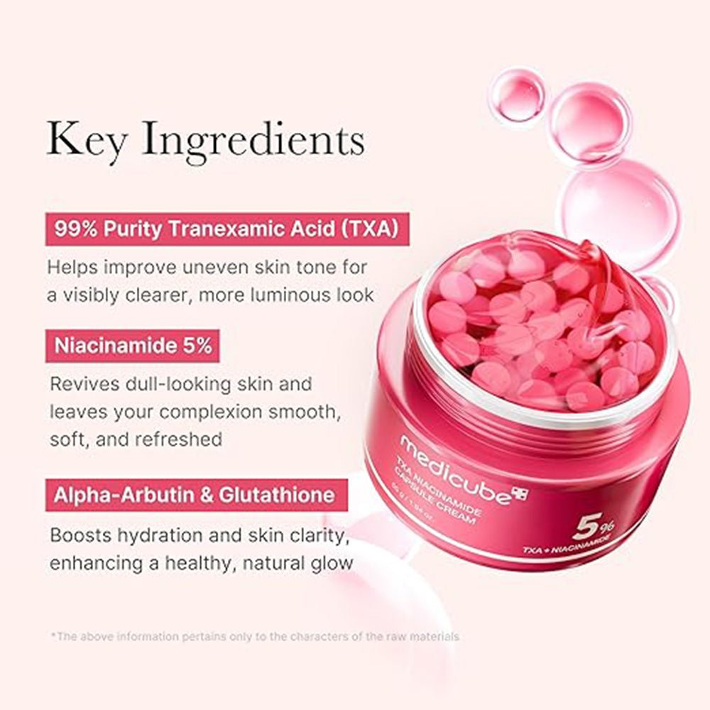 Medicube TXA Niacinamide Capsule Cream 55g - Beauty Tribe