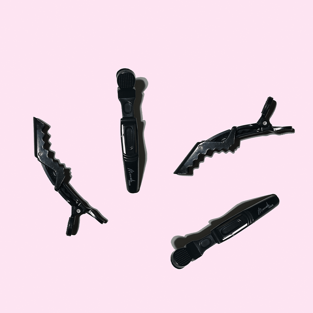 Mermade Hair Grip Clips Black - Beauty Tribe