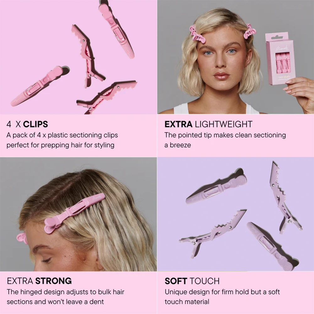 Mermade Hair Grip Clips Lilac