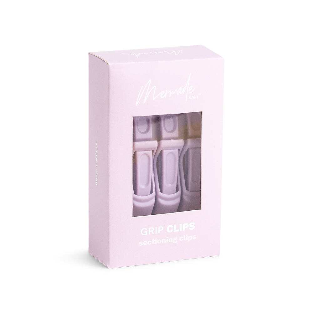 Mermade Hair Grip Clips Lilac