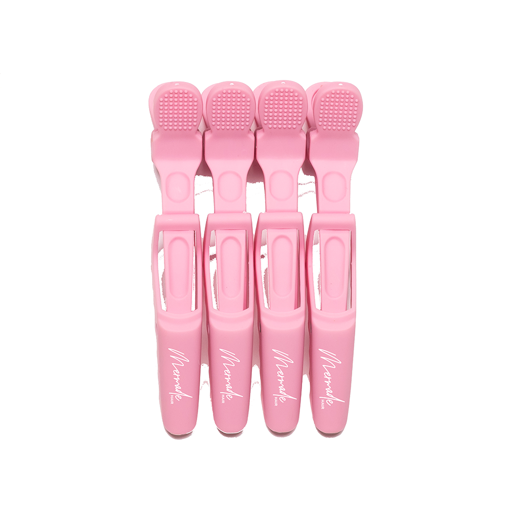 Mermade Hair Grip Clips Pink