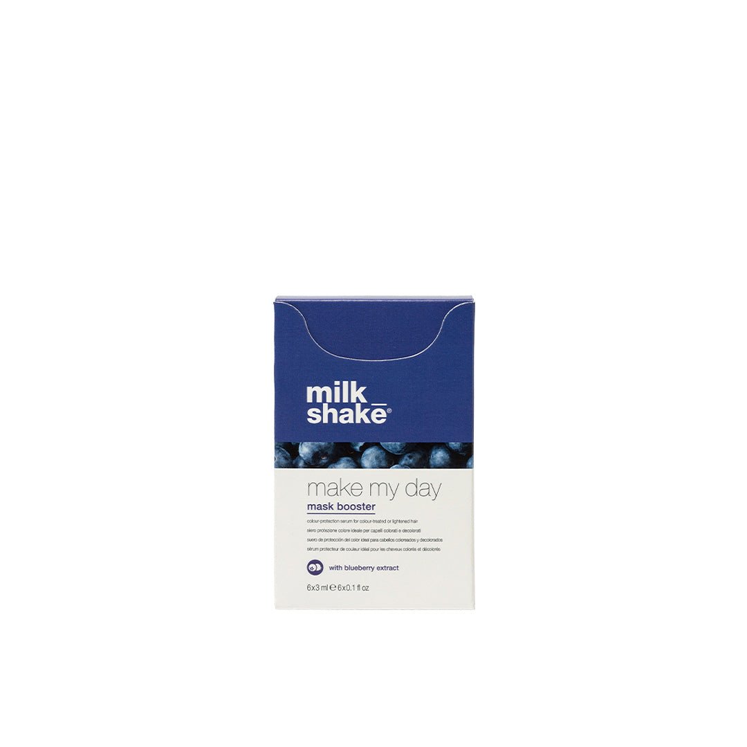 Milk_Shake Make My Day Mask Booster With Blueberry Extract 3ml X 6 Sachet - Beauty Tribe