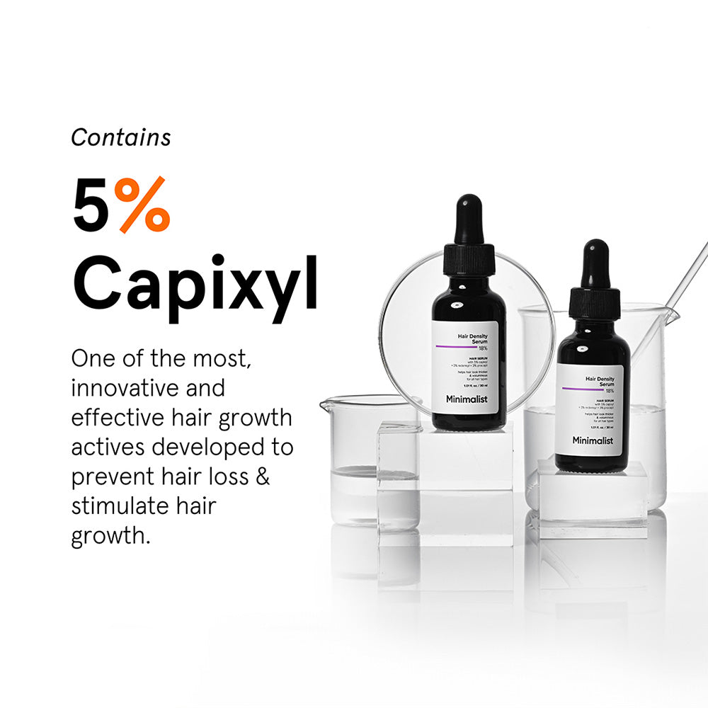 Minimalist 18% Hair Density Serum 30 ml - Beauty Tribe