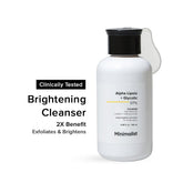 Minimalist 7% ALA & AHA Brightening Face Wash with Vitamin B5, Glycolic Acid & Alpha Lipoic Acid 100ml - Beauty Tribe