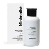 Minimalist 7% ALA & AHA Brightening Face Wash with Vitamin B5, Glycolic Acid & Alpha Lipoic Acid 100ml - Beauty Tribe