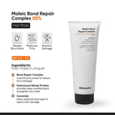 Minimalist Maleic Bond Repair Complex 05% Hair Mask with Transglutaminase, Amino Acids & Ceramides 200 gm - Beauty Tribe