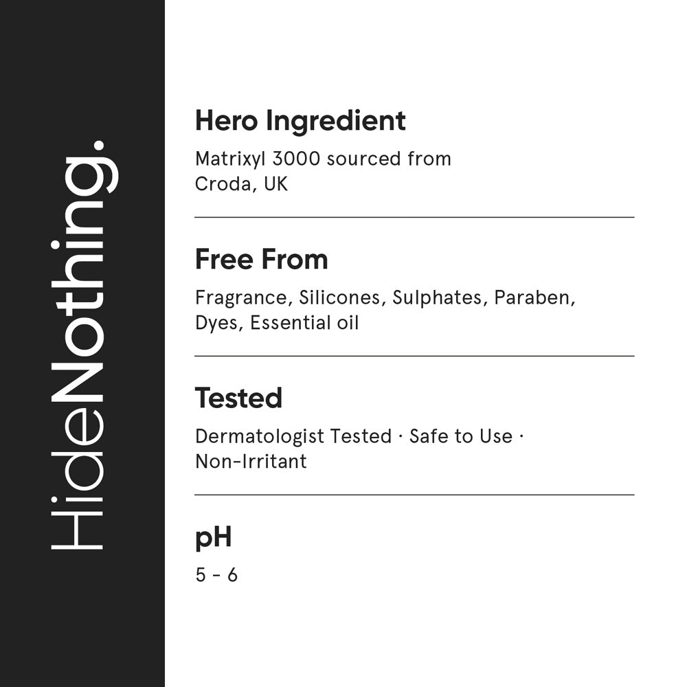 Minimalist Multi Peptides Face Serum with 7% Matrixyl 3000 &amp; 3% Bio - Placenta 30ml - Beauty Tribe
