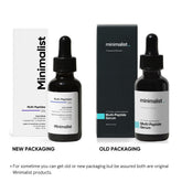 Minimalist Multi Peptides Face Serum with 7% Matrixyl 3000 & 3% Bio - Placenta 30ml - Beauty Tribe
