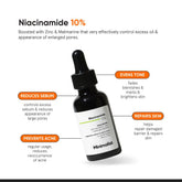 Minimalist Niacinamide 10% Skin Clarifying Anti - Acne Face Serum 30ml - Beauty Tribe
