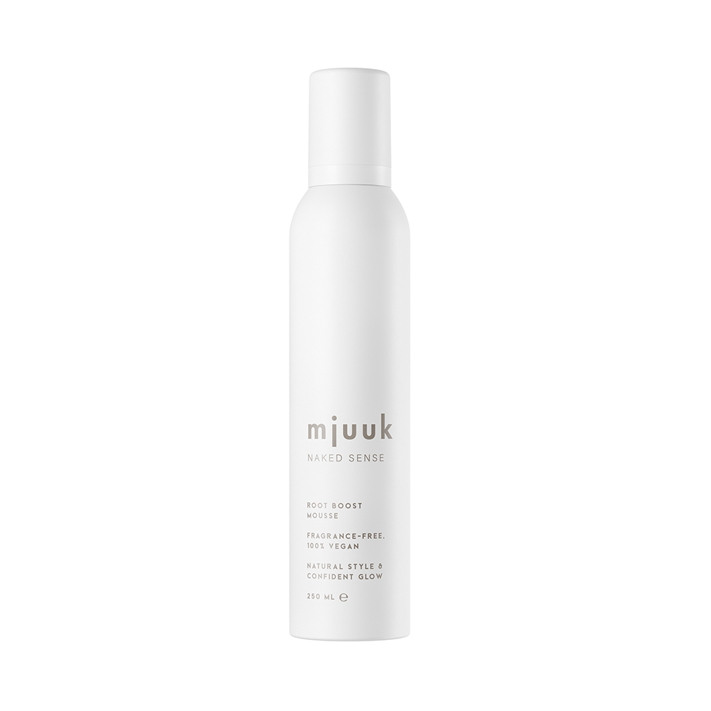 Mjuuk Naked Sense Fragrance Free Root Boost Mousse 250ml - Beauty Tribe