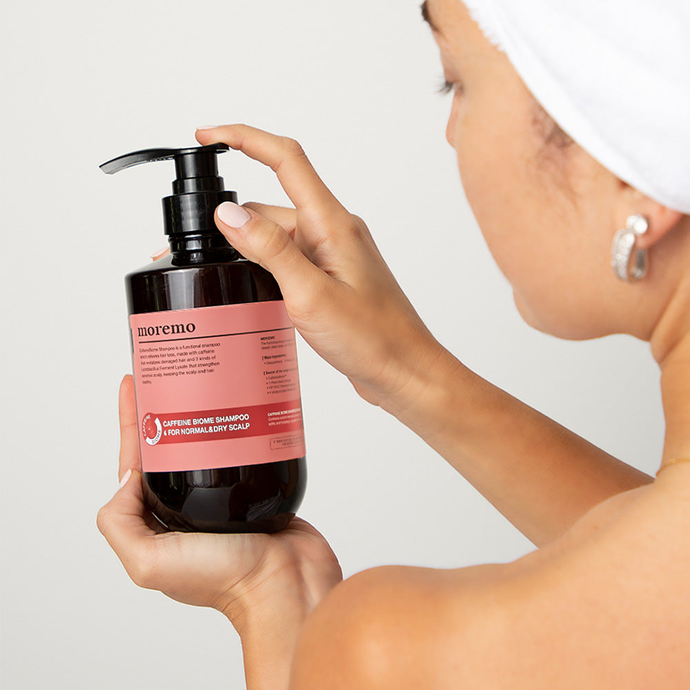 Moremo Caffeine Biome Shampoo For Normal &amp; Dry Scalp
