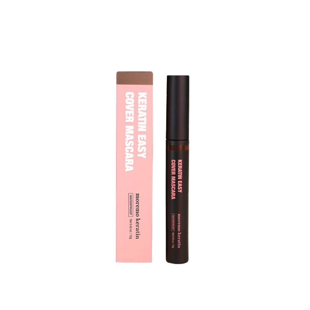 Moremo Keratin Easy Cover Mascara - Dark Brown 12g - Beauty Tribe
