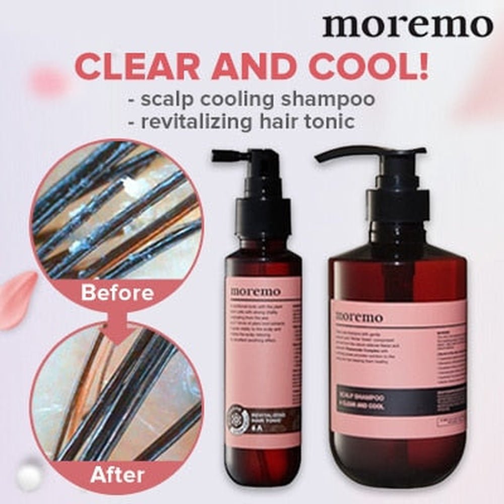 Moremo Scalp Shampoo Clear and Cool - Beauty Tribe