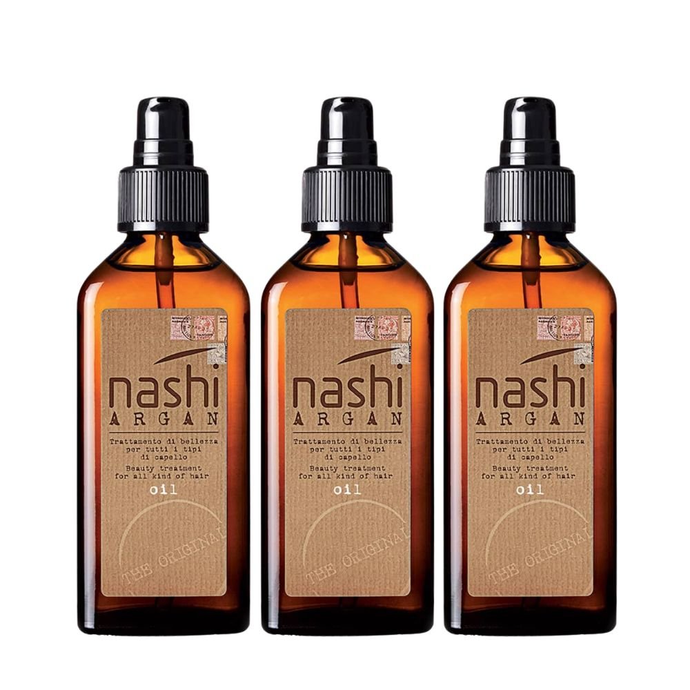 Nashi Argan Oil 100ml 3 Pack Set - Beauty Tribe