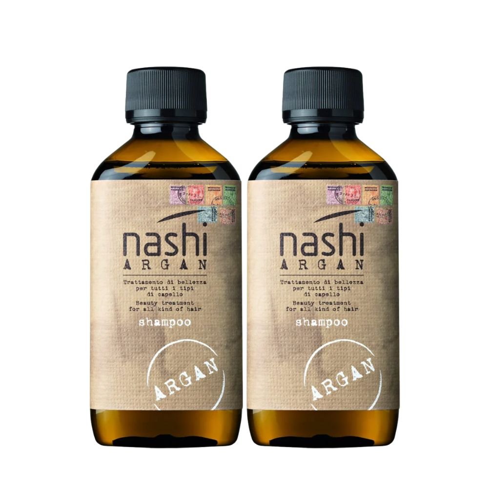 Nashi Argan Shampoo 200ml 2 Pack Set - Beauty Tribe