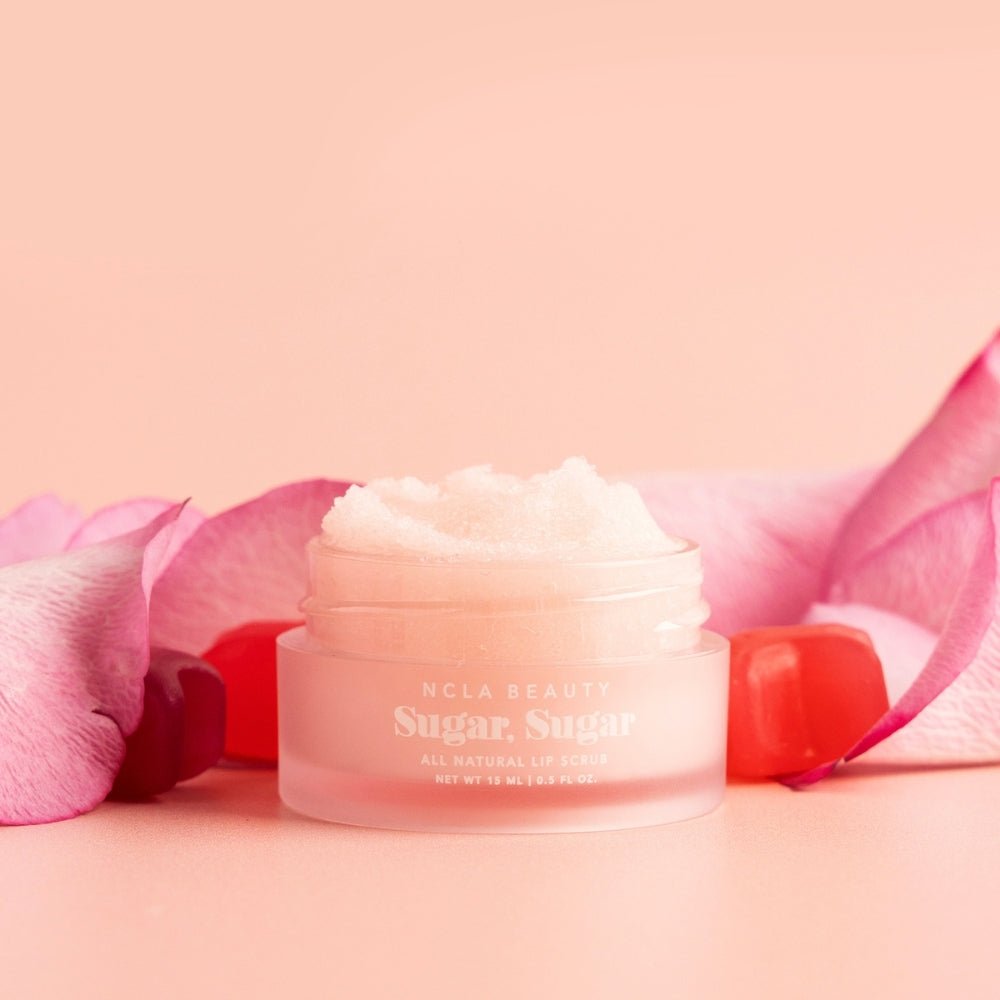 NCLA Beauty Sugar Sugar Candy Roses Lip Scrub 15ml - Beauty Tribe