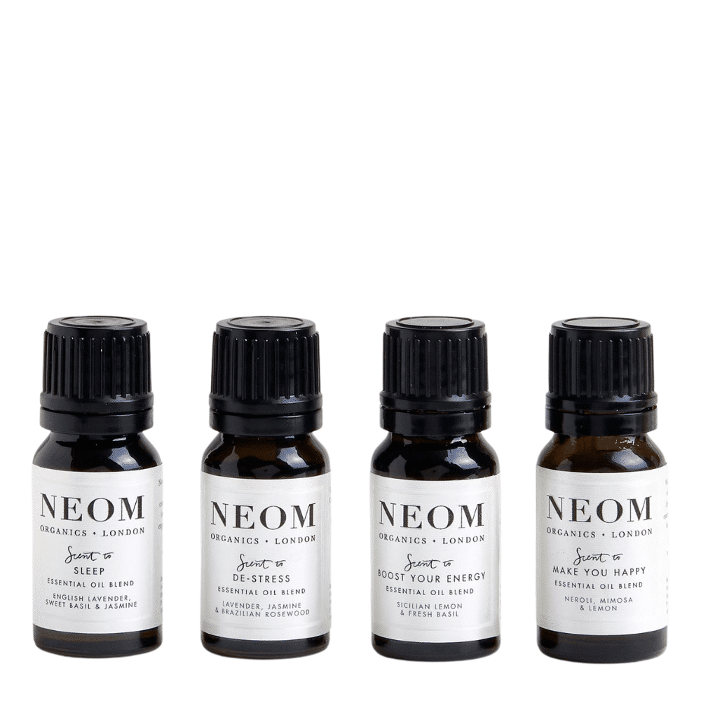 Neom Wellbeing Essential Oil Blends X 4 - Beauty Tribe